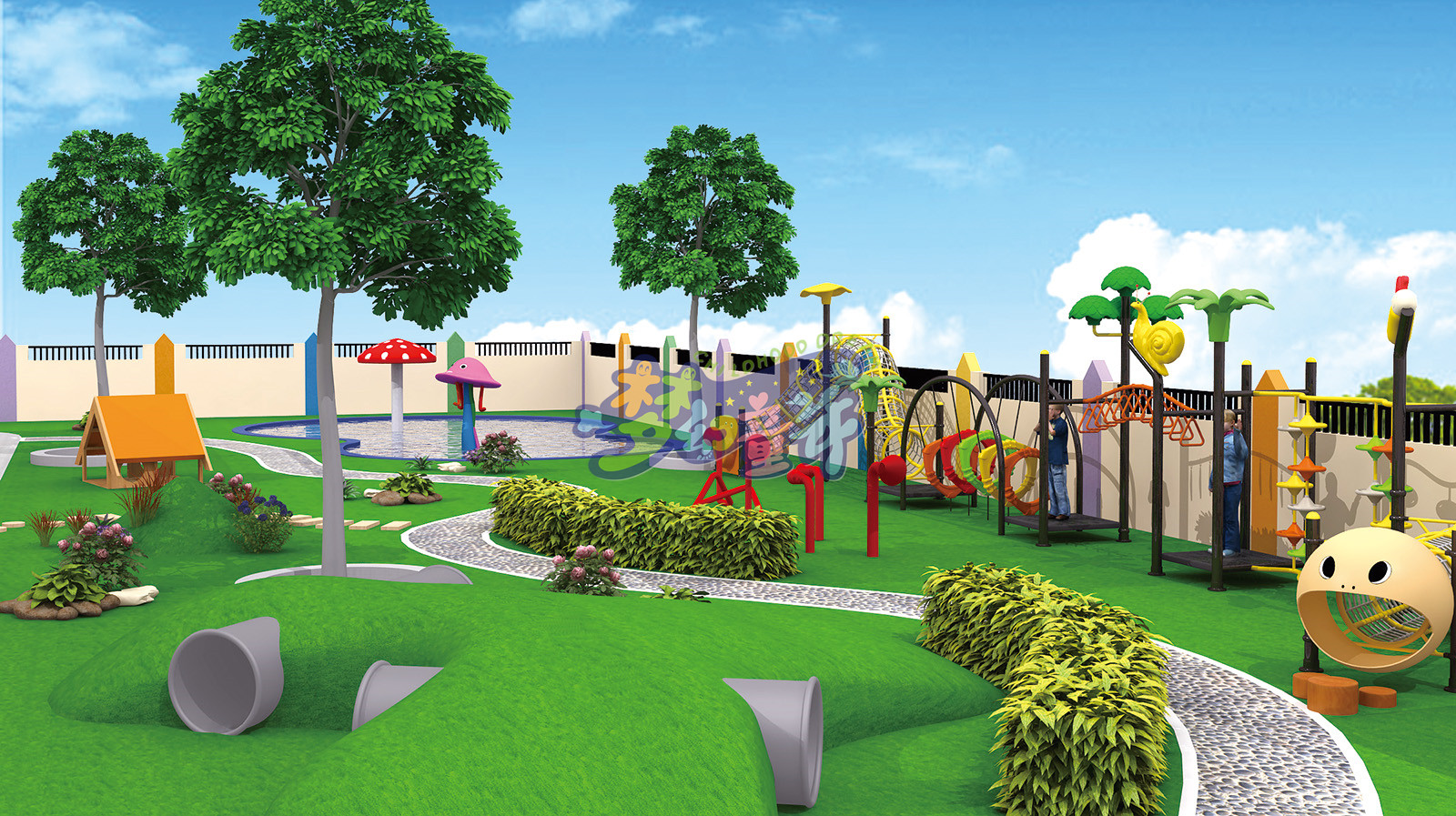 幼兒園室外